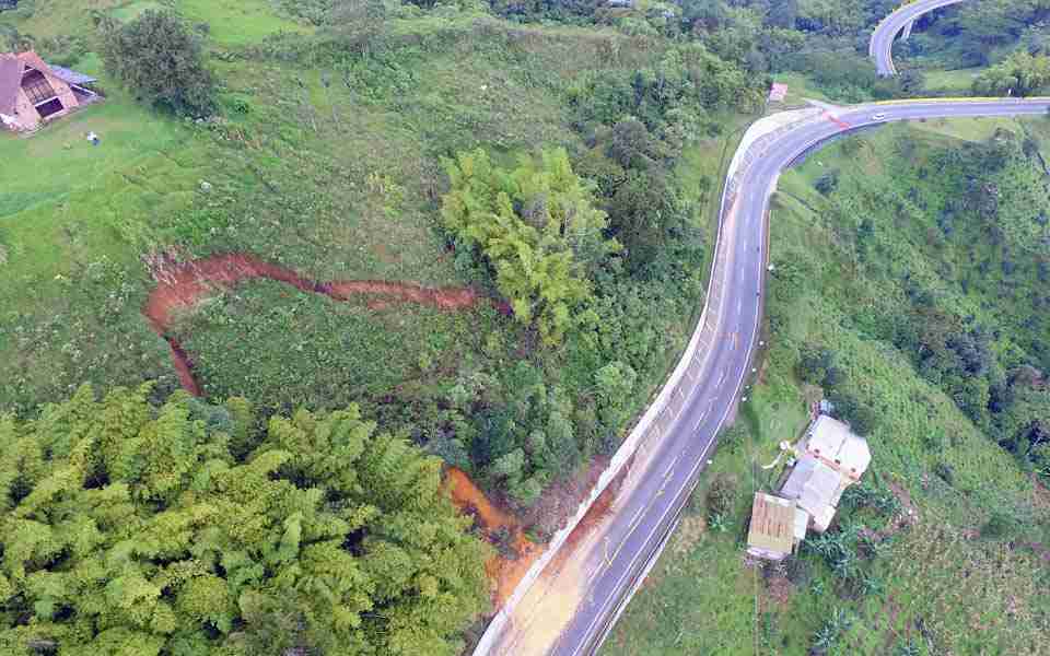 Estragos por temporada de lluvias en Risaralda