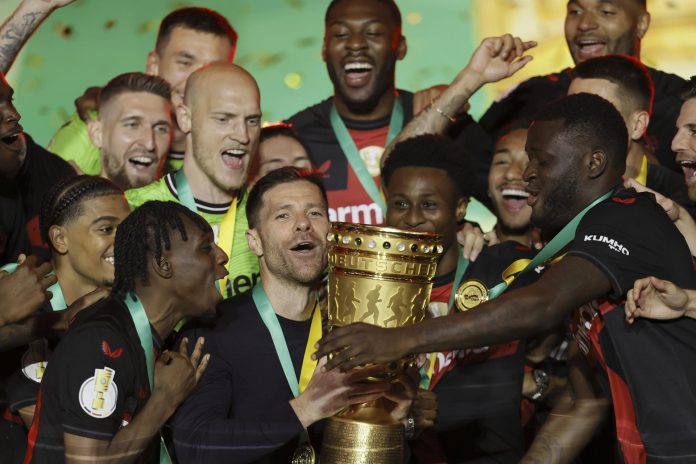 Bayer Leverkusen de Xabi Alonso se corona con el doblete tras ganar la Copa de Alemania