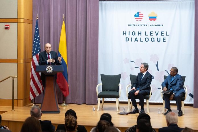 Colombia y Estados Unidos celebrarán el XI Diálogo de Alto Nivel en Bogotá